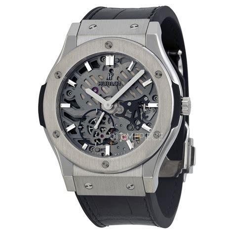 hublot 545.nx.0170.nx|Hublot Classic Fusion Hand Wind Skeleton Dial Men's Watch .